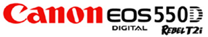 Image result for canon eos 550d logo